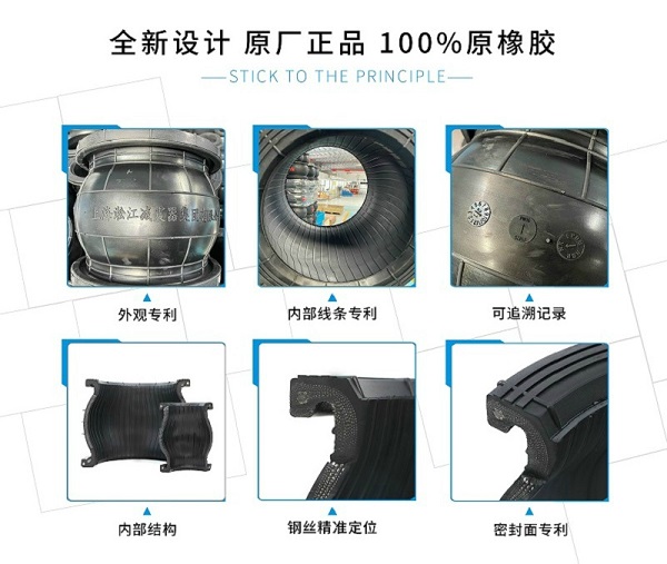 安庆PN10挠性单球体橡胶接头减震原理清晰